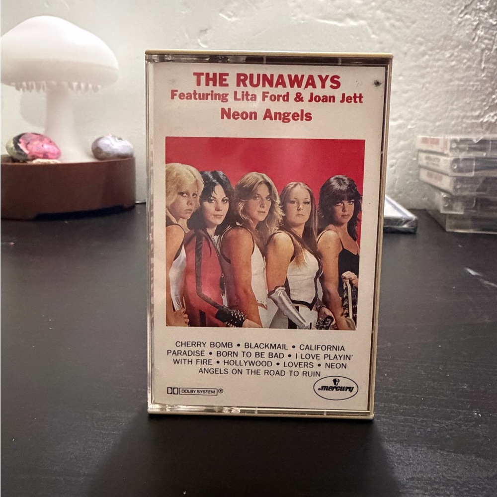 The Runaways Neon Angels Cassette